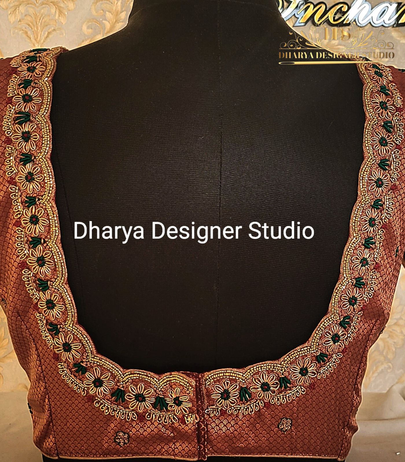 Hand embroidery store designs for blouse