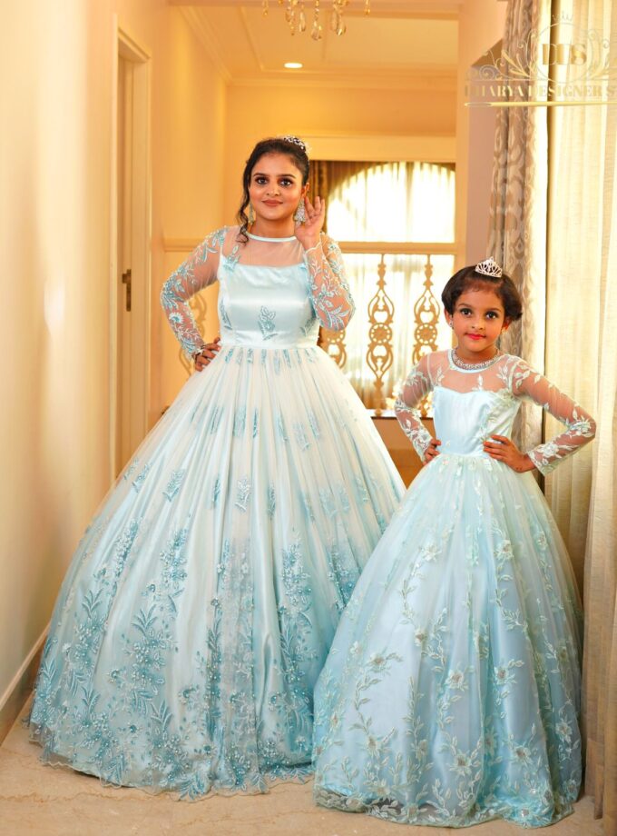 Buy Mother And Daughter Dress Online | Dharya Designer Studio