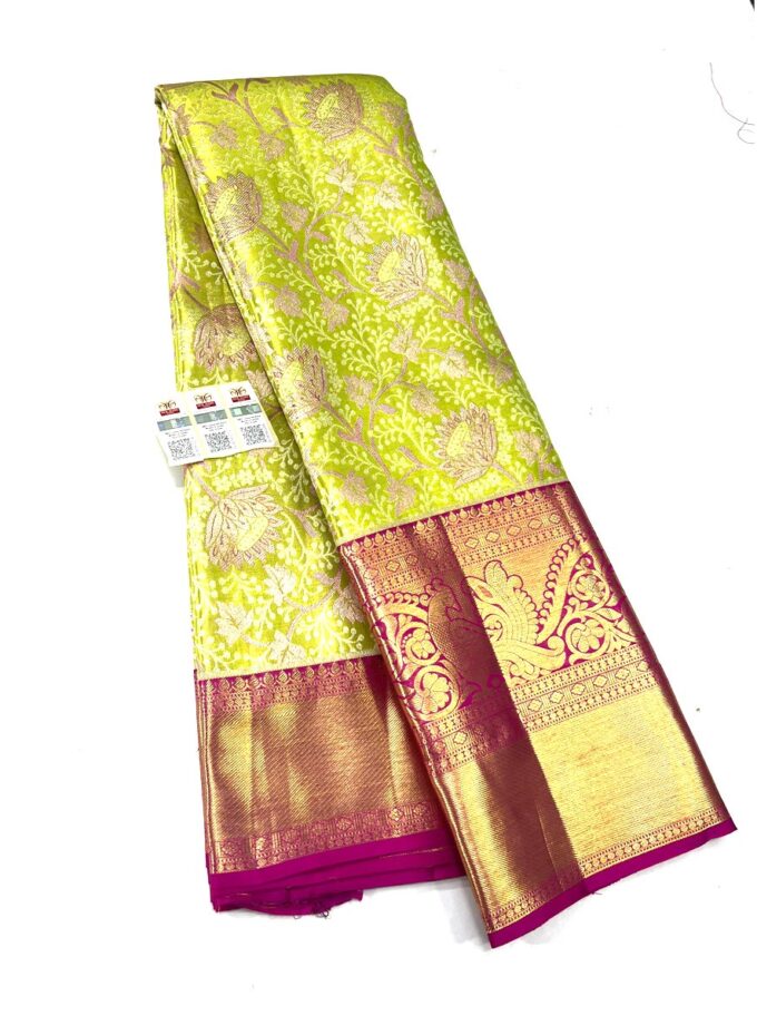 Banarasi kanjivaram Tissue Silk Saree